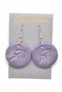 Sagittarius Ceramic Earrings